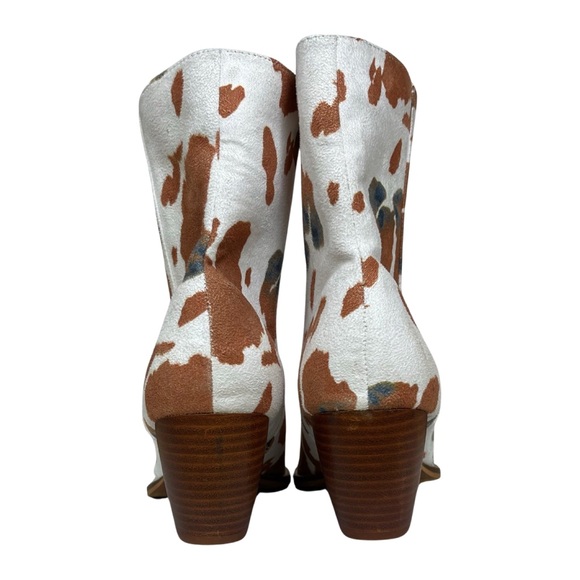 ARIDER GIRL Fancy Western Ankle Cow Print Boot
Cowgirl Booties Comfortable - Picture 5 of 11